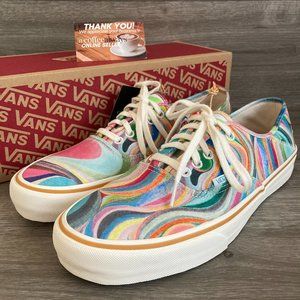 Vans x Chris Johanson Authentic Sf Swirl Men's NWB